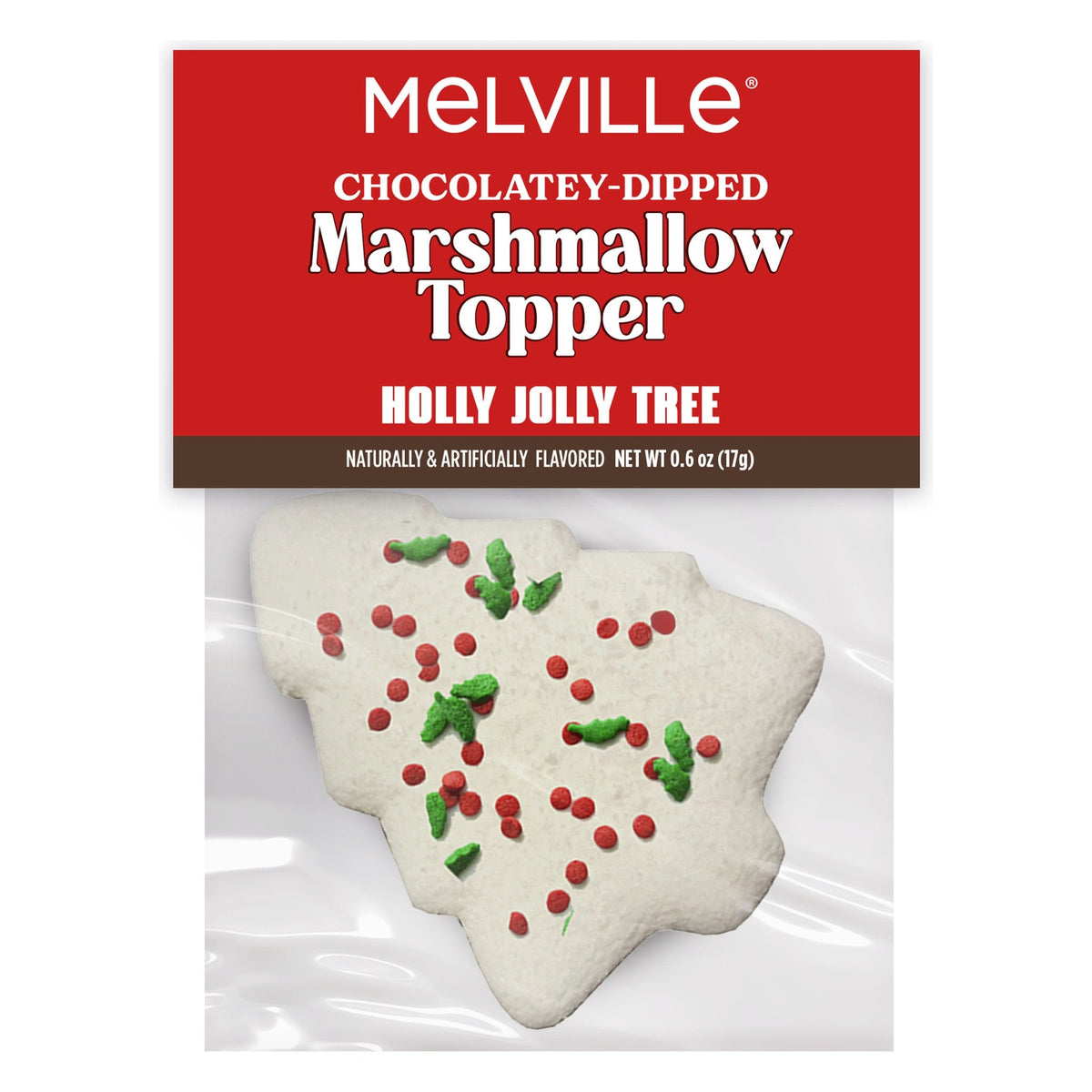 Holiday Confetti Tree Marshmallow Toppers