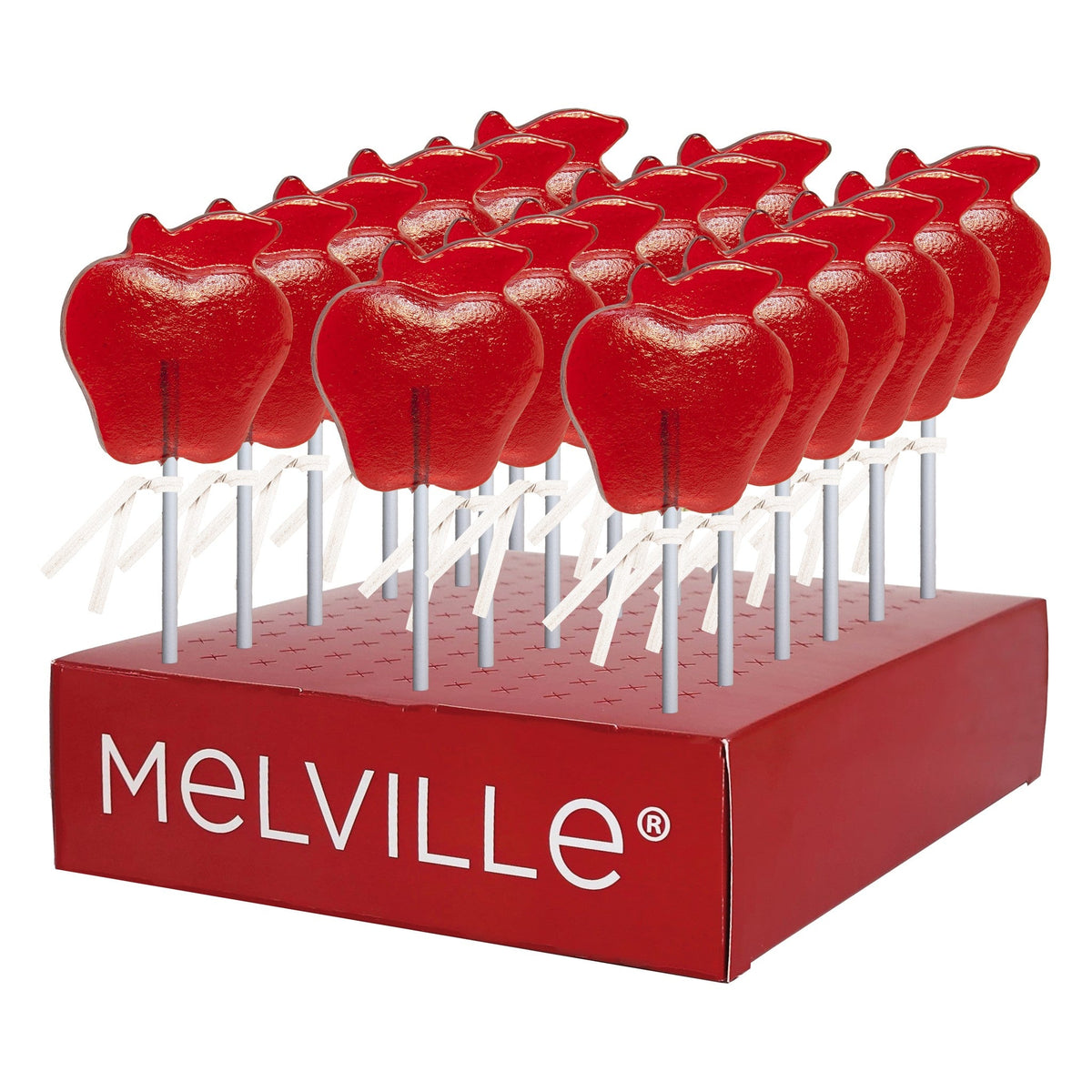 Apple Lollipops - Red (24ct)