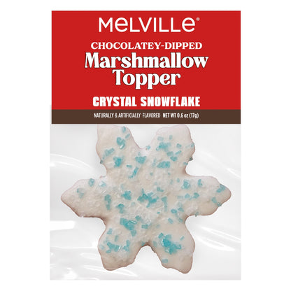 Blue Crystal Sugar Marshmallow Toppers