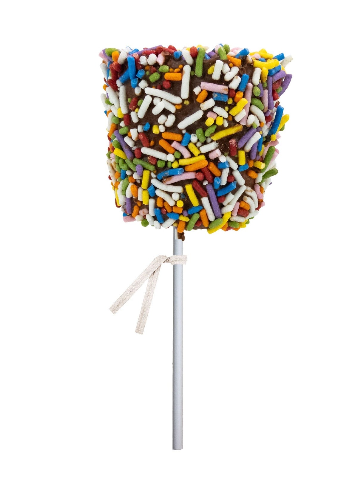 Giant Marshmallow Pops - Rainbow Sprinkle (12ct)