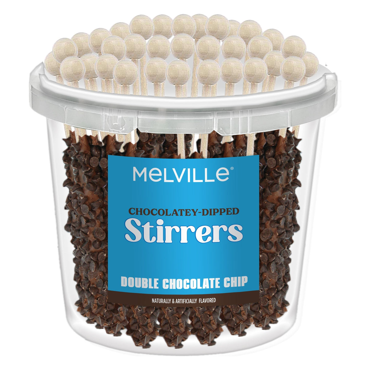 Double Chocolate Chip Stirrers