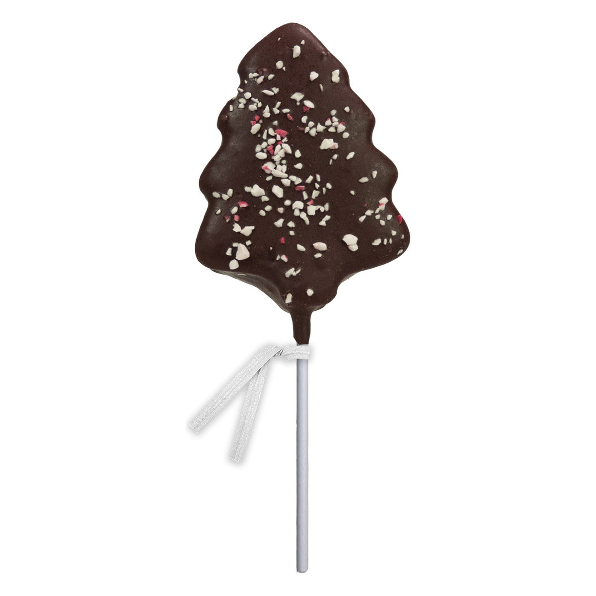 Peppermint & Dark Chocolatey-Dipped Marshmallow Tree Pops (18ct)