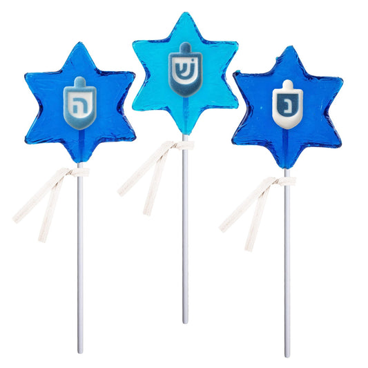 Hanukkah Lollipops - Star of David (24ct)