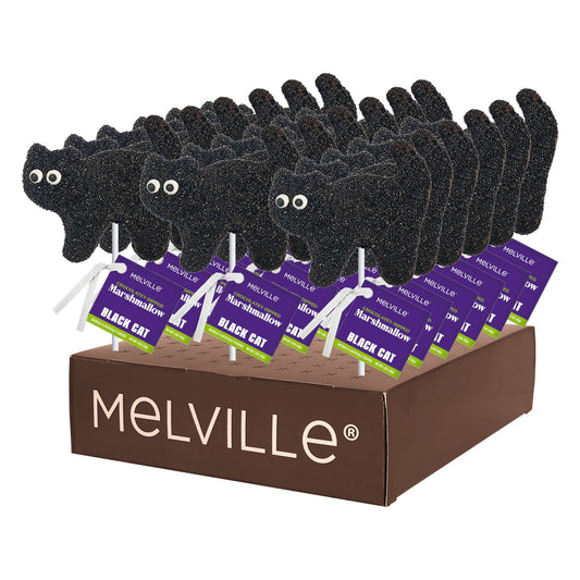 Black Cat Marshmallow Pops (16ct)