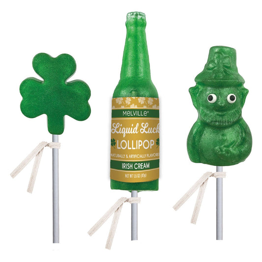 St. Patrick's Day Lollipops - Assorted (24ct)