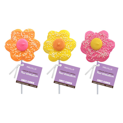 Flower Marshmallow Pops - Assorted