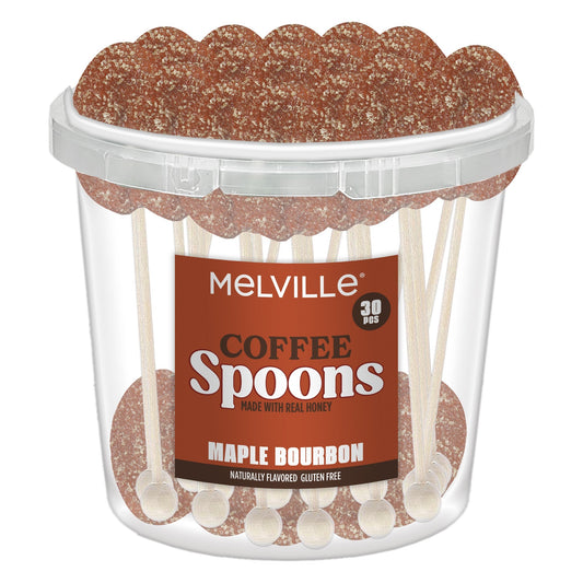 Maple Bourbon Coffee Spoons (30ct)
