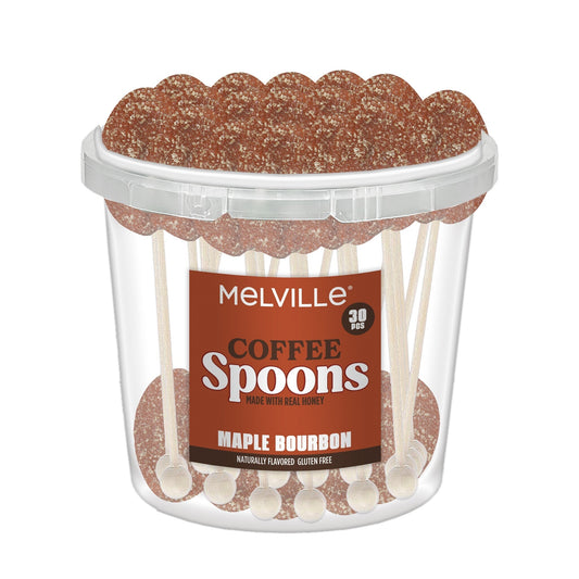 Maple Bourbon Coffee Spoons (30ct)