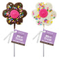 Pastel Confetti Egg Marshmallow Pops - White and Dark Chocolatey Dipped (18ct)