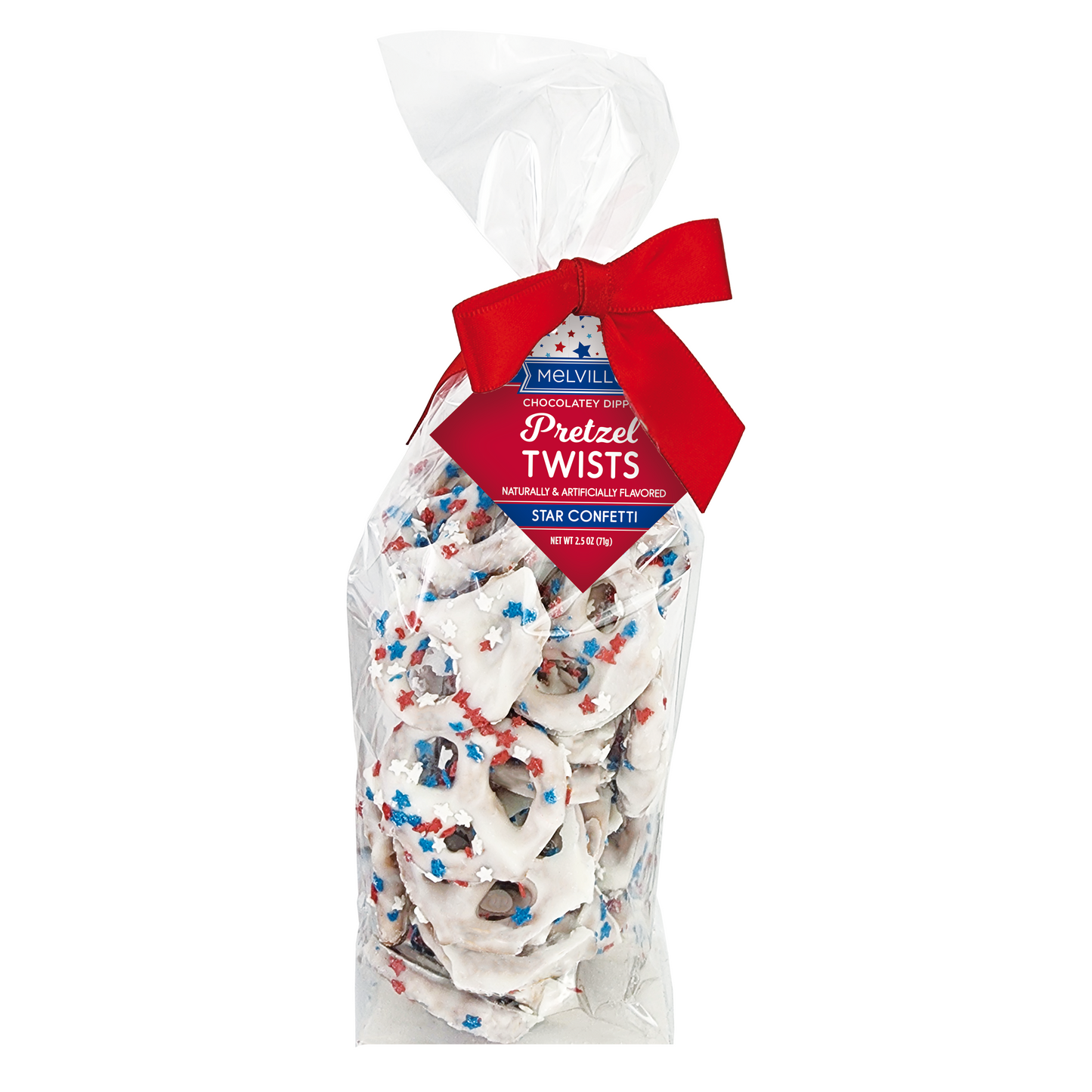 White Chocolatey-Coated Mini Pretzels