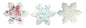 White Chocolatey Snowflake Asst Marshmallows (18ct)