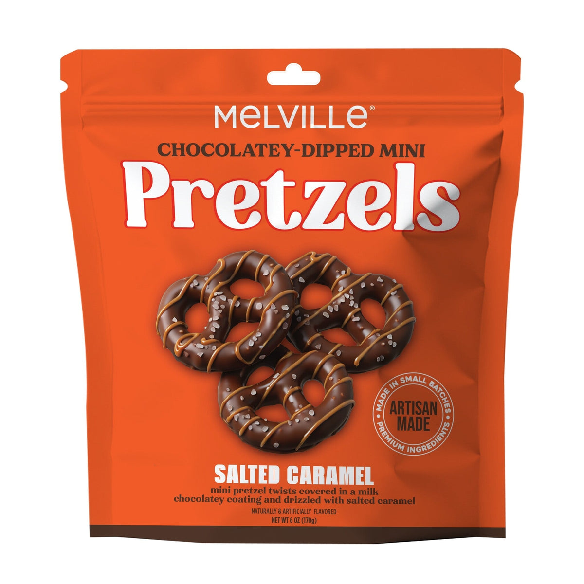 Salted Caramel Mini Pretzels (12ct)