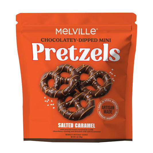 Salted Caramel Mini Pretzels