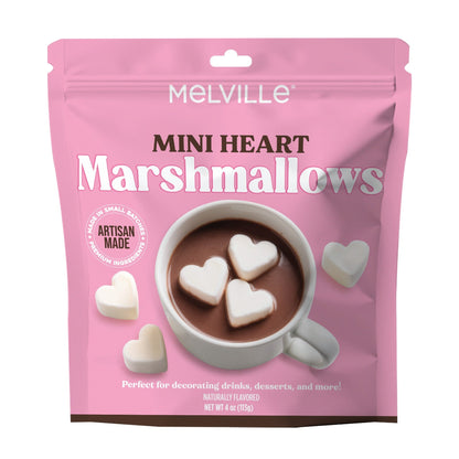 Mini Heart Marshmallows (12ct)