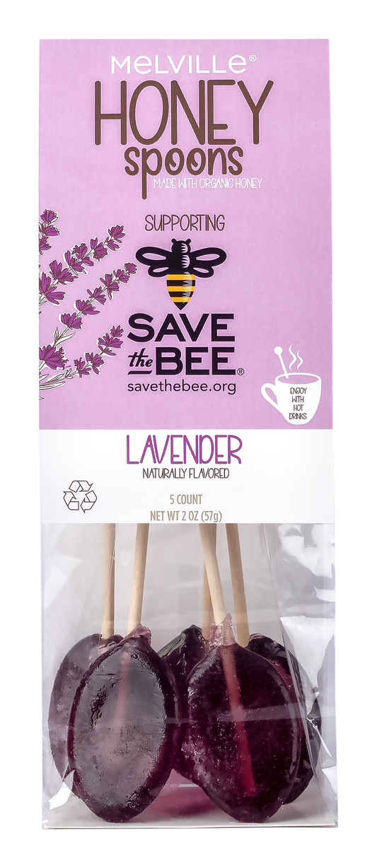 "Save The Bee" Honey Spoons