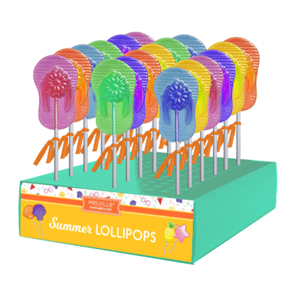 Flip Flop Lollipops - Assorted (24ct)