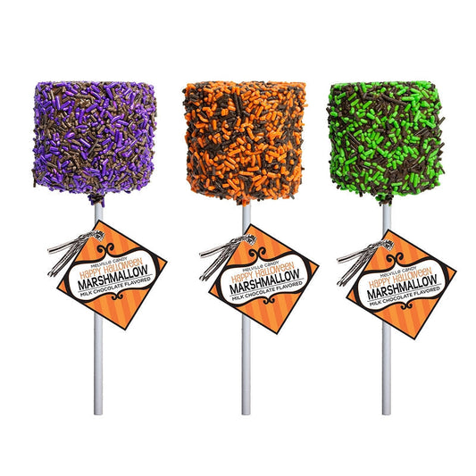Giant Marshmallow Pops - Assorted Halloween (12ct)