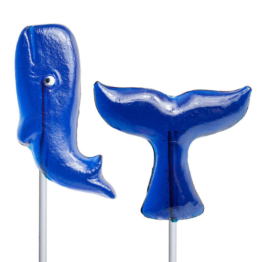 Whale & Tail Lollipops - Assorted (24ct)
