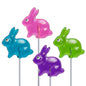 Mini Bunny Lollipops - Assorted (24ct)