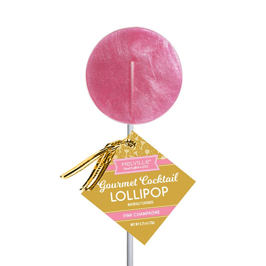 Gourmet Cocktail Lollipops - Pink Champagne (24ct)
