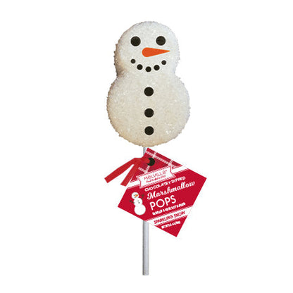 Sugar Crystal Snowman Marshmallow Pops (18ct)