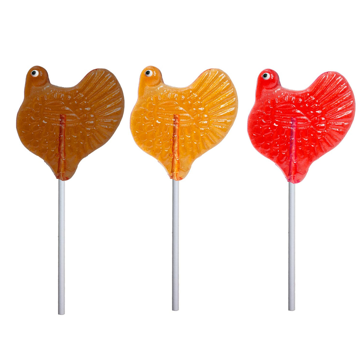 Turkey Lollipops - Assorted (24ct)