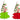 Chocolate-Dipped Holiday Confetti Tree Lollipops - Red & Green